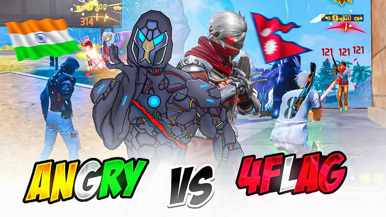 4Flag Gamer 🇳🇵Vs NG ANGRY 🇮🇳 || Bo7 ⚡