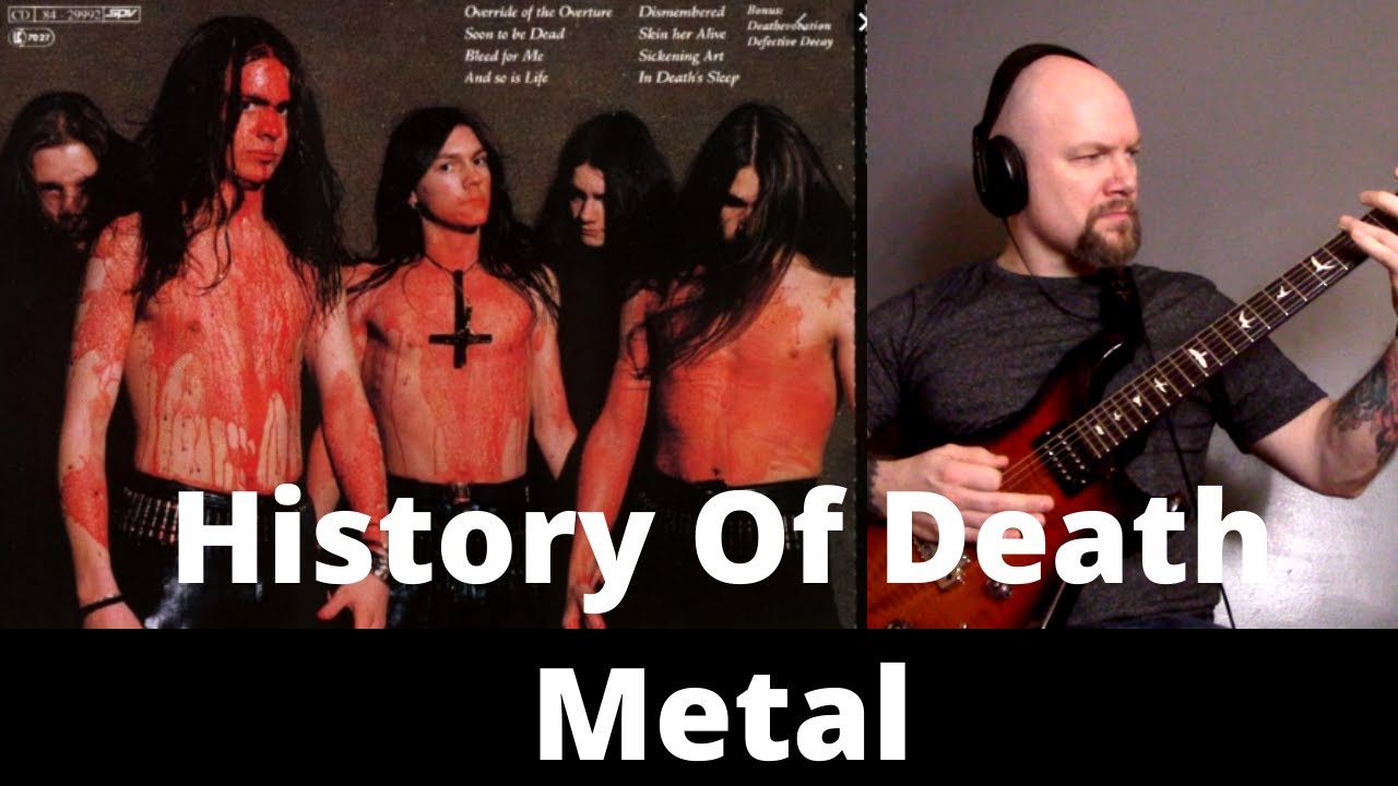 History Of Death Metal On Guitar - 1985 - 1990
