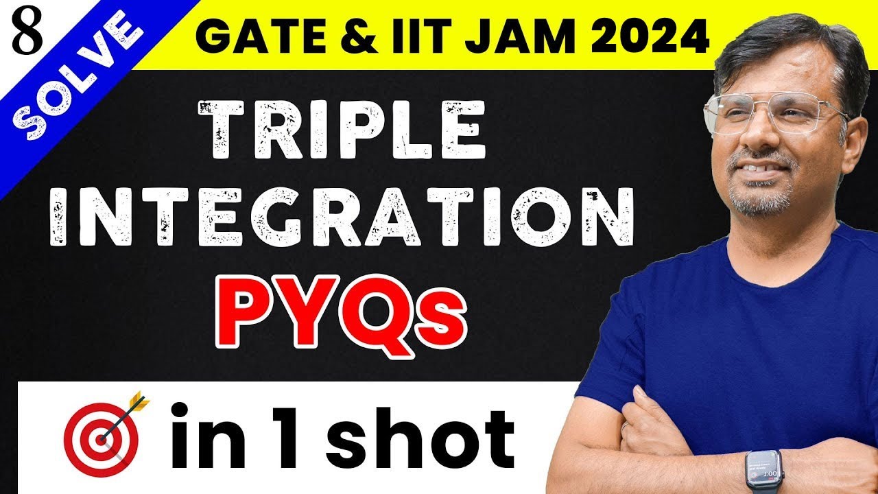 Integral Calculus for GATE & IIT JAM | Triple Integration - Multiple Integrals | Part 2