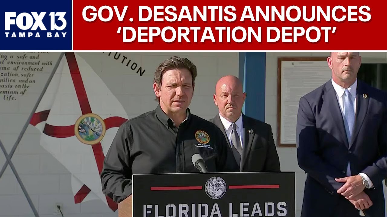 Florida to open 'Deportation Depot' immigration detention center