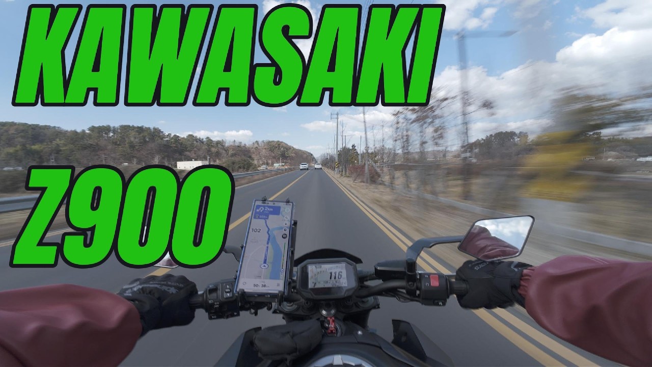 [4k] KAWASAKI Z900 / 가와사키 Z900 / 체험기 / 새해복 많이 받으세요