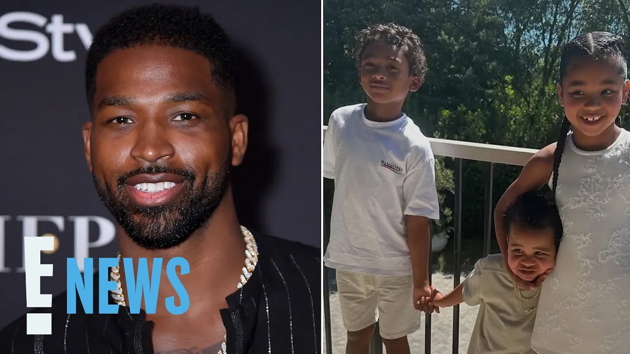 Tristan Thompson Shares RARE Photos With Kids Prince, True and Tatum | E! News