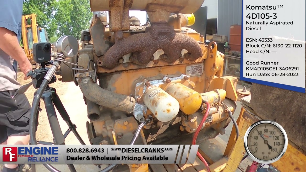 Komatsu 4D105-3 Good Runner (KM4D105CE1-3406291)