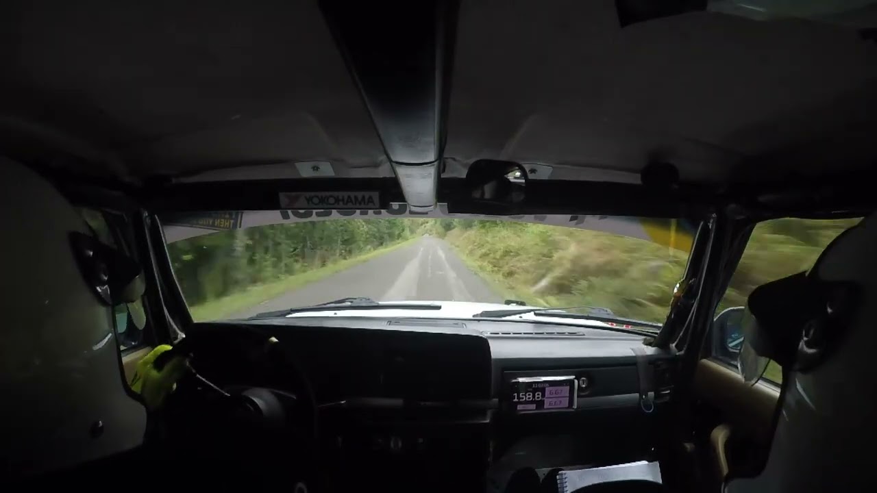 Rally Hedemarken 2024 SS2 Arvid Larspers Volvo 240 VEC