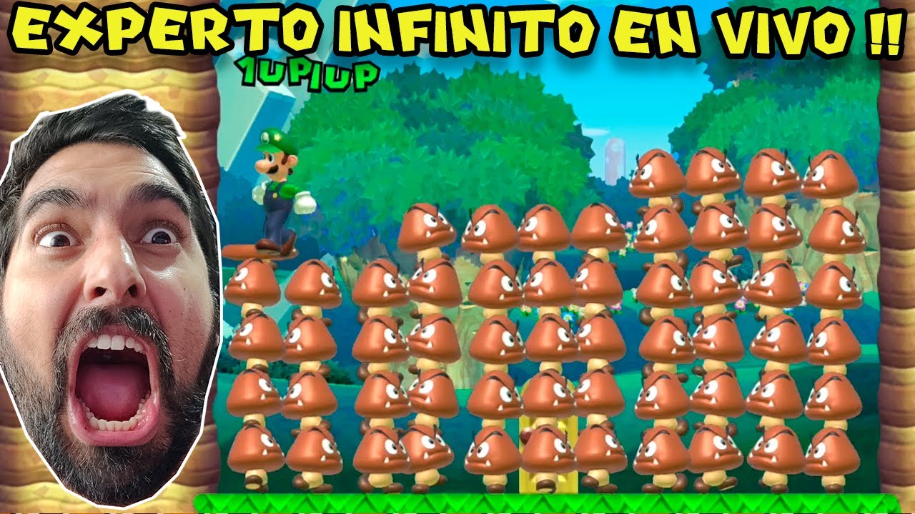 MAS EXPERTO INFINITO EN VIVO !! - Super Mario Maker 2 EN VIVO con Pepe el Mago (#19)
