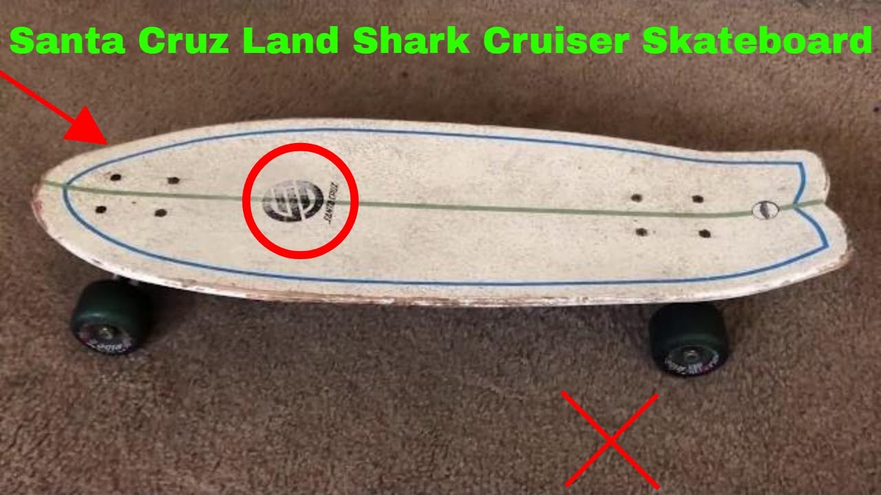 ✅  How To Use Santa Cruz Land Shark Cruiser Skateboard Review