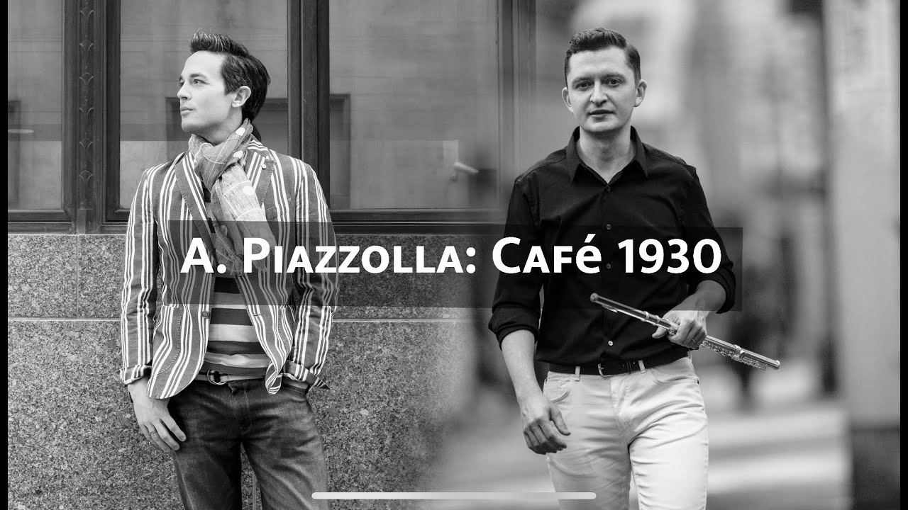 A. Piazzola: Histoire du tango - 2. Café 1930  / Flute: Denis Bouriakov - Harp: Emmanuel Ceysson