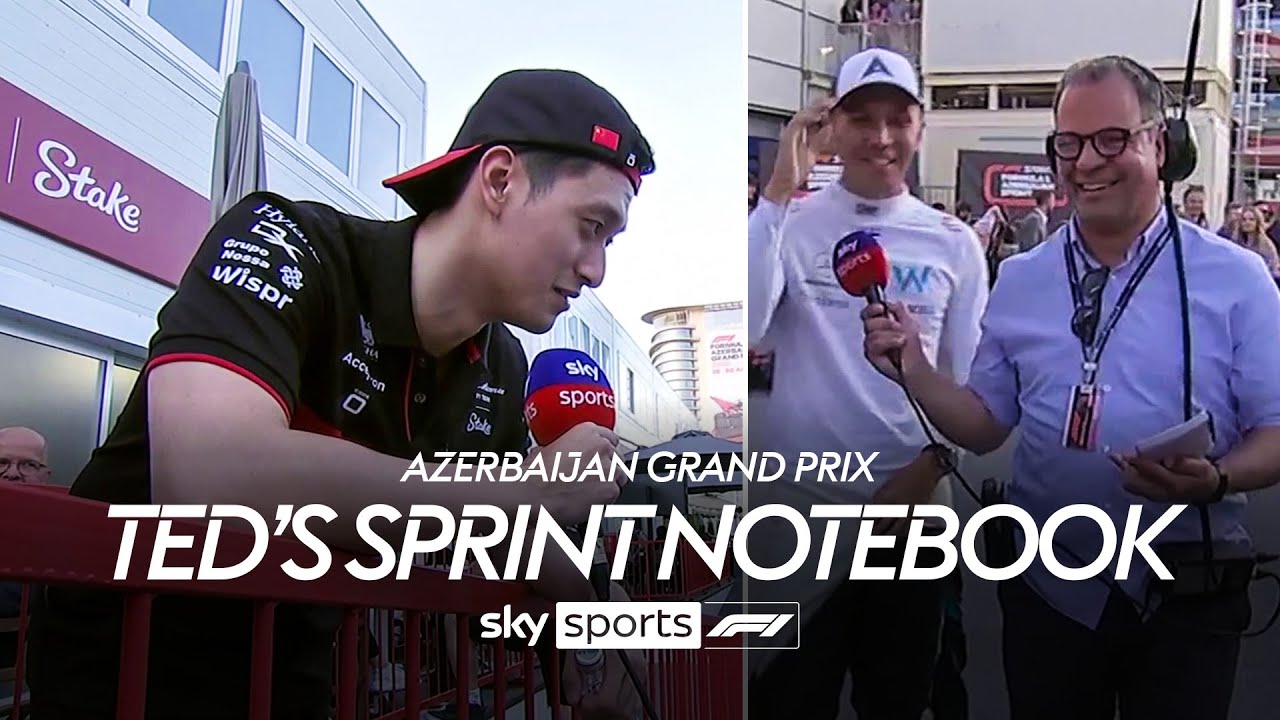 Ted bumps into Alex and Zhou after action-packed Sprint! | Ted's Sprint Notebook