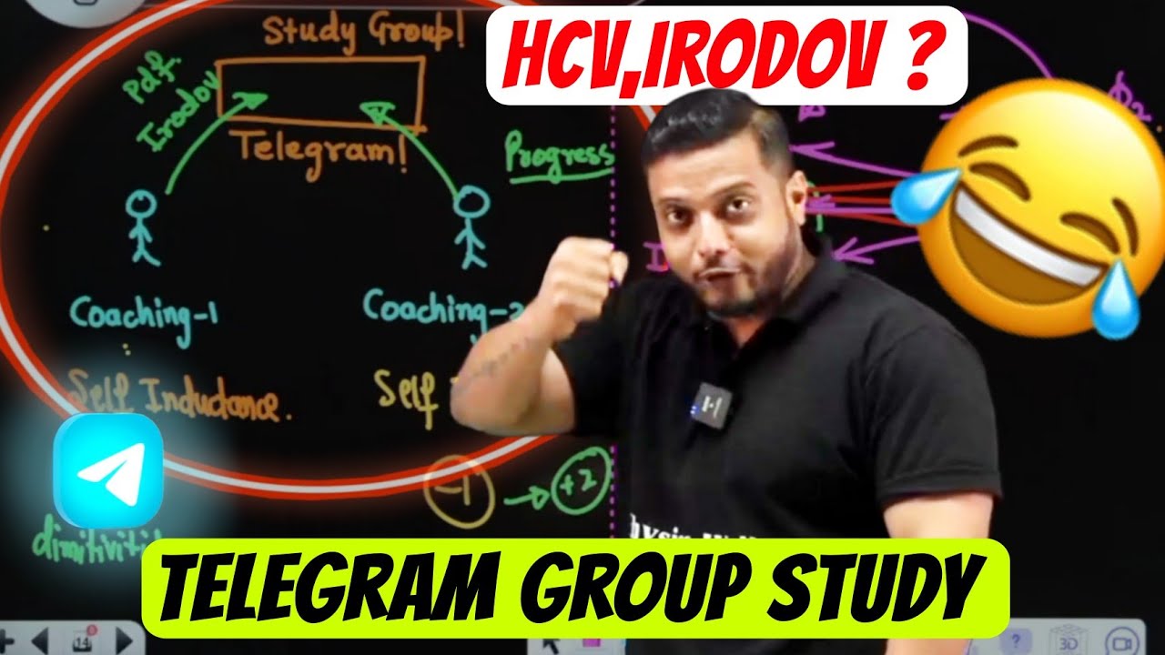 Irodov , HCV ,Telegram Group Study | Bakayiti Mode Of Rajwant Sir|100% Relatable |Rajwant Sir Comedy