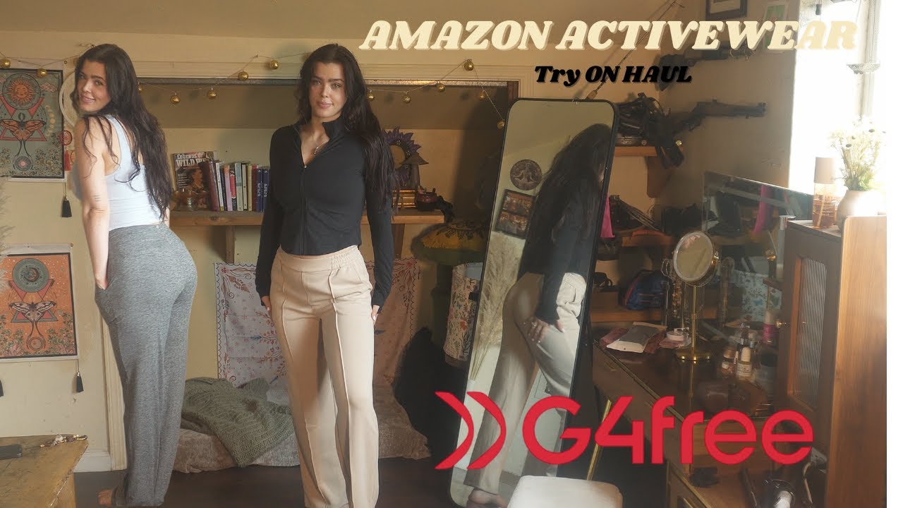 G4Free TRY ON HAUL (Amazon Activewear)