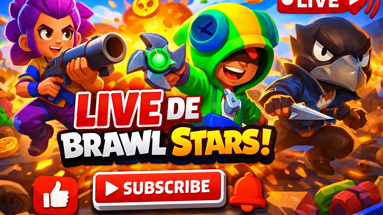 BRAWL STARS - ESSE JOGO É MUITO DIVERTIDO 🔴 #brawlstars #brawlstarslive #shorts