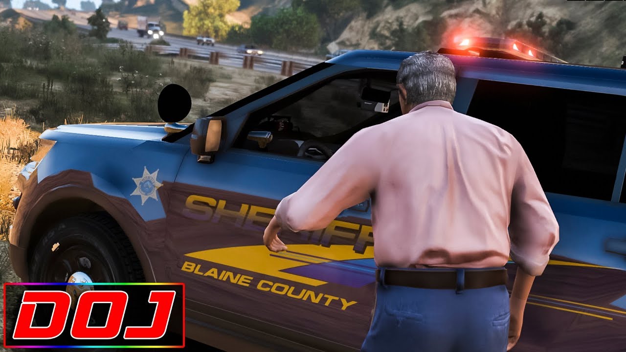 GTA 5 Roleplay - DOJ #21 - Moe Lester on Halloween (Criminal)