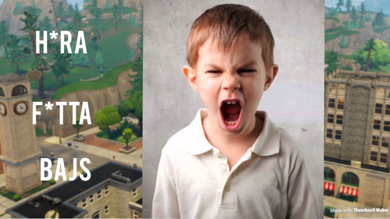 Trollar En Arg P12a På Fortnite! Rage* (Fortnite På Svenska )