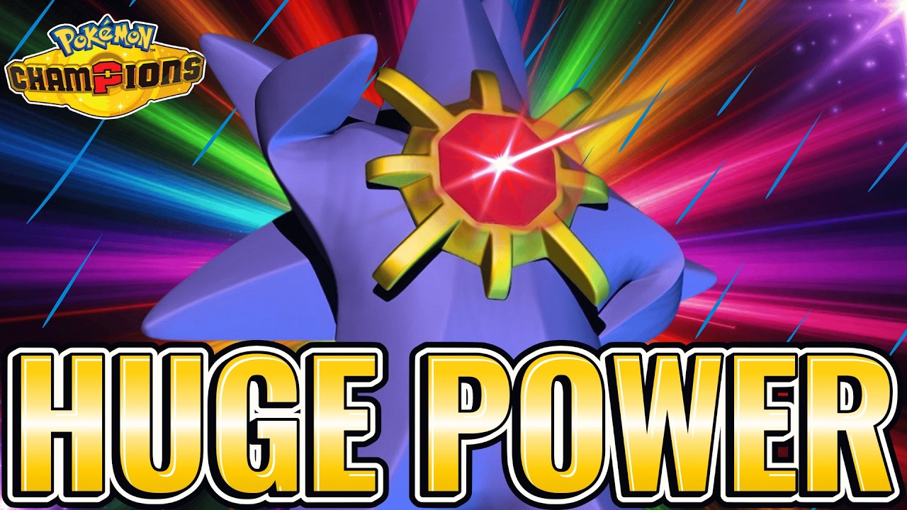 Эта команда с Мега Старми из топ-300 просто БЕЗУМНА в Pok&eacute;mon Champions