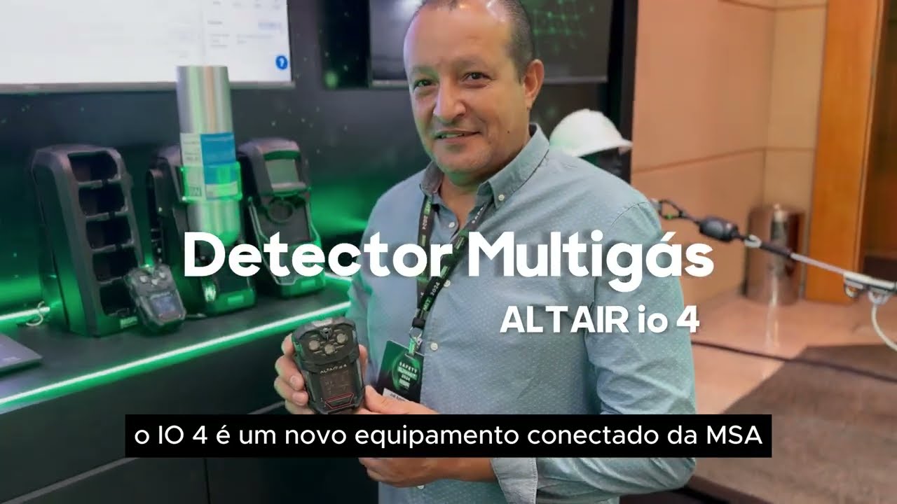 Lançamento Detector Multigás MSA ALTAIR IO 4  - Safety SUMMIT 2024