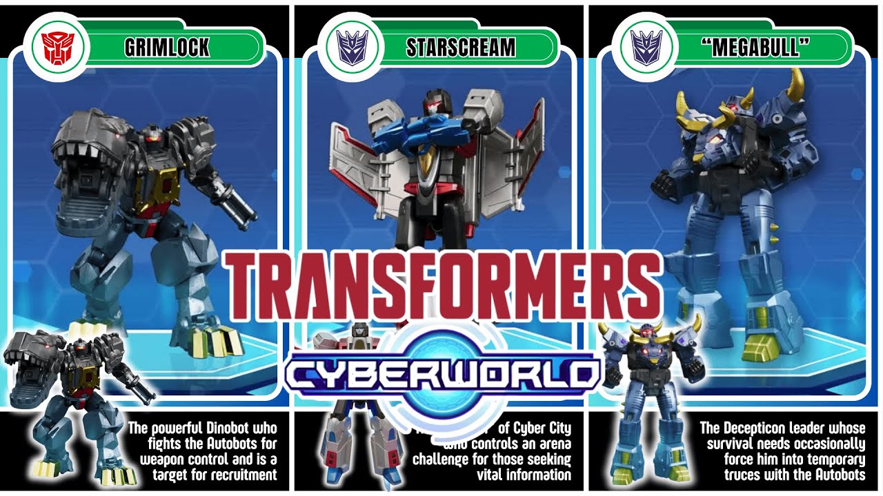Все персонажи Transformers Cyberworld || Роли и их трансформации #transformers #cyberworld