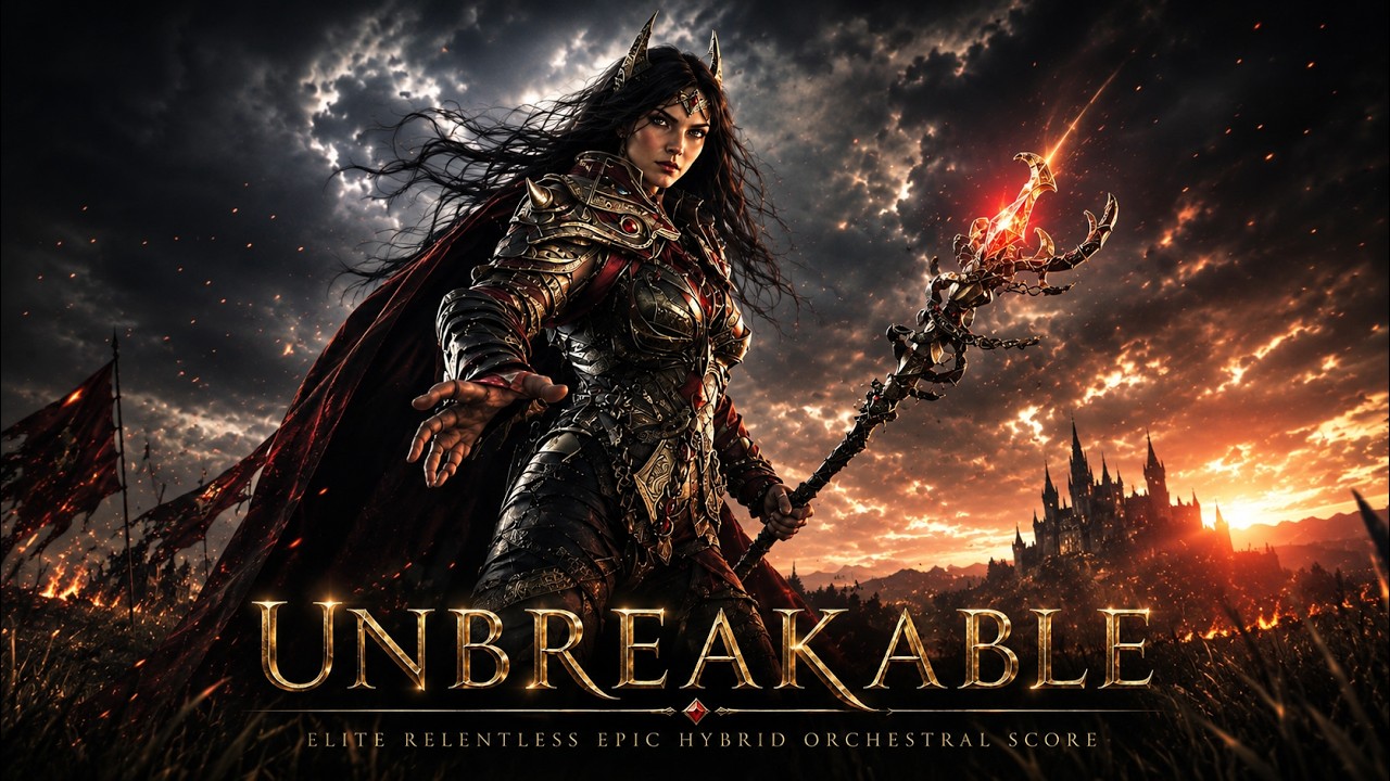 Atom Music Audio - Unbreakable | Epic Hybrid Orchestral Score for Heroic Build-Ups