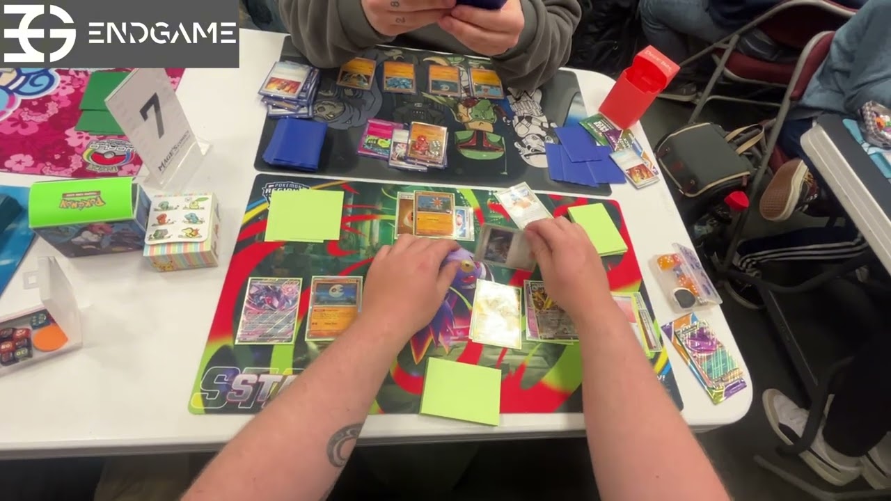 Pokemon TCG Phantasmal Flames: POV - Gholdengo ex против Mega Lucario ex