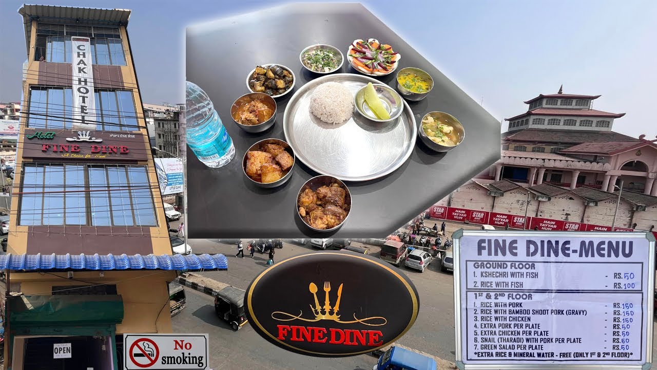 Hotel Fine Dine || Lunch @150 || Nagamapal