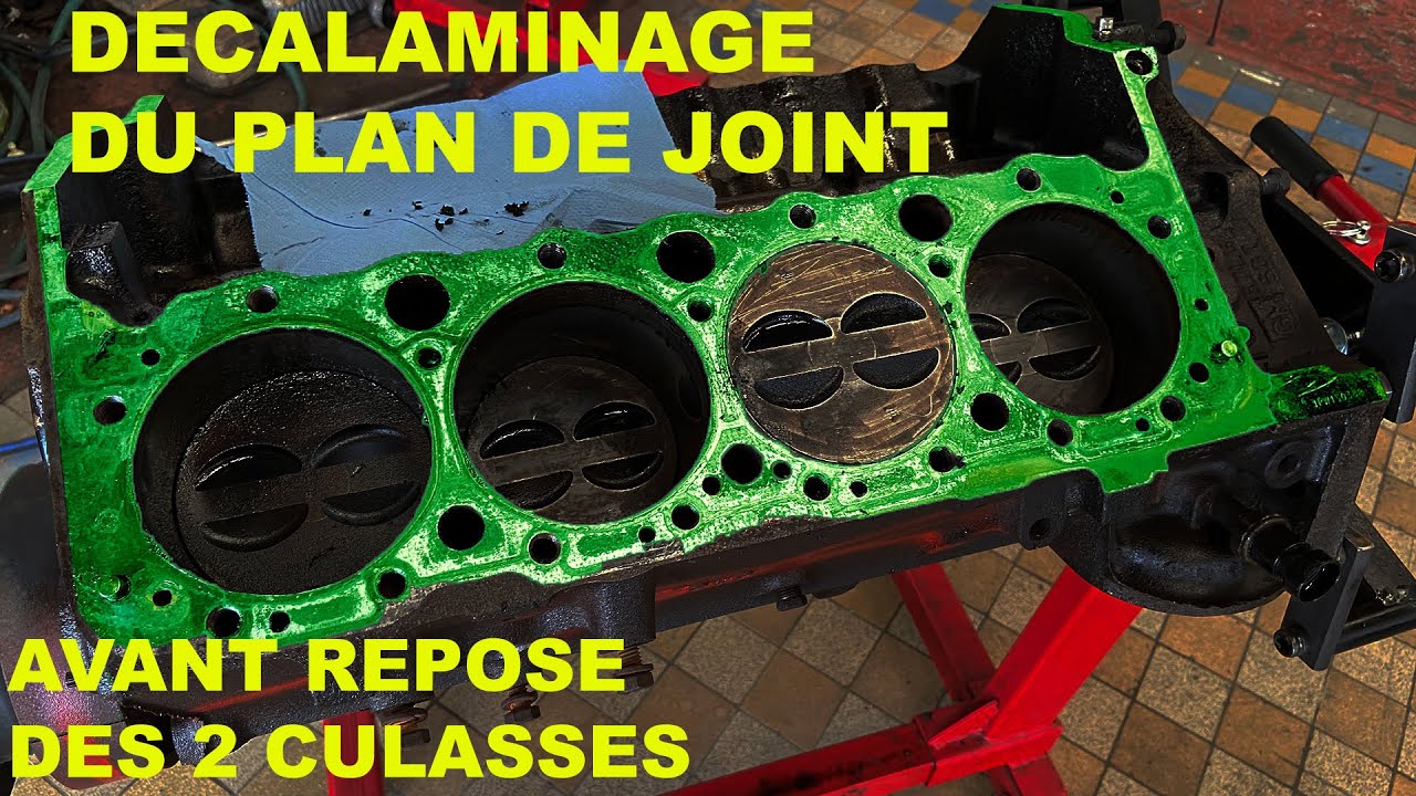 21 Décalaminage Plan de joint