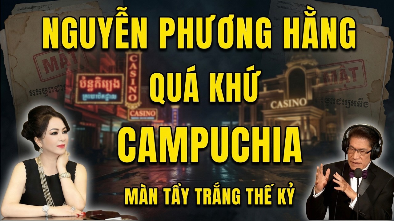 Nguyễn Phương Hằng - Thời Thanh Xuân Campuchia - Chuyện Đêm Khuya l Nguyễn Ngọc Ngạn