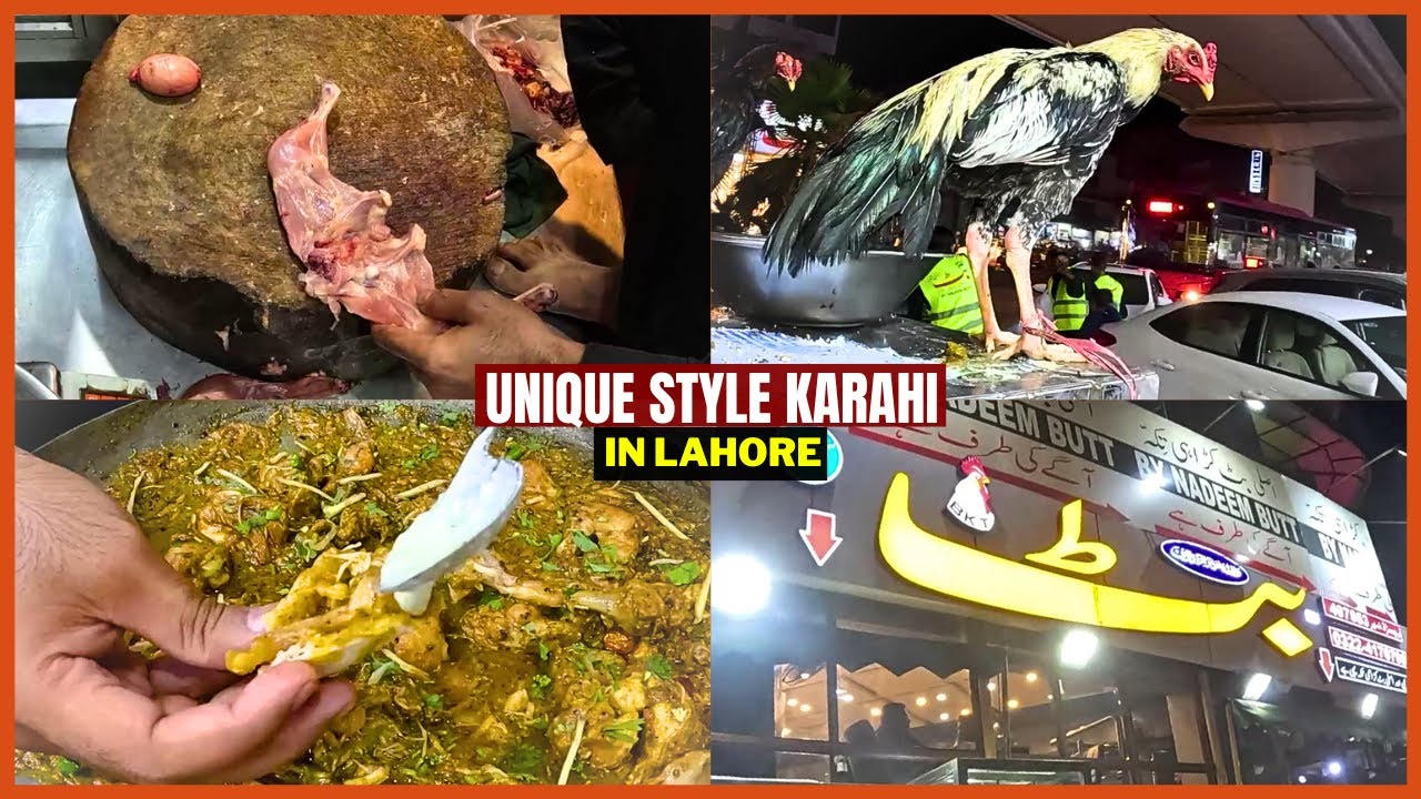 Butt Karahi Lahore Lakshmi Chowk | Chicken Karahi Recipe