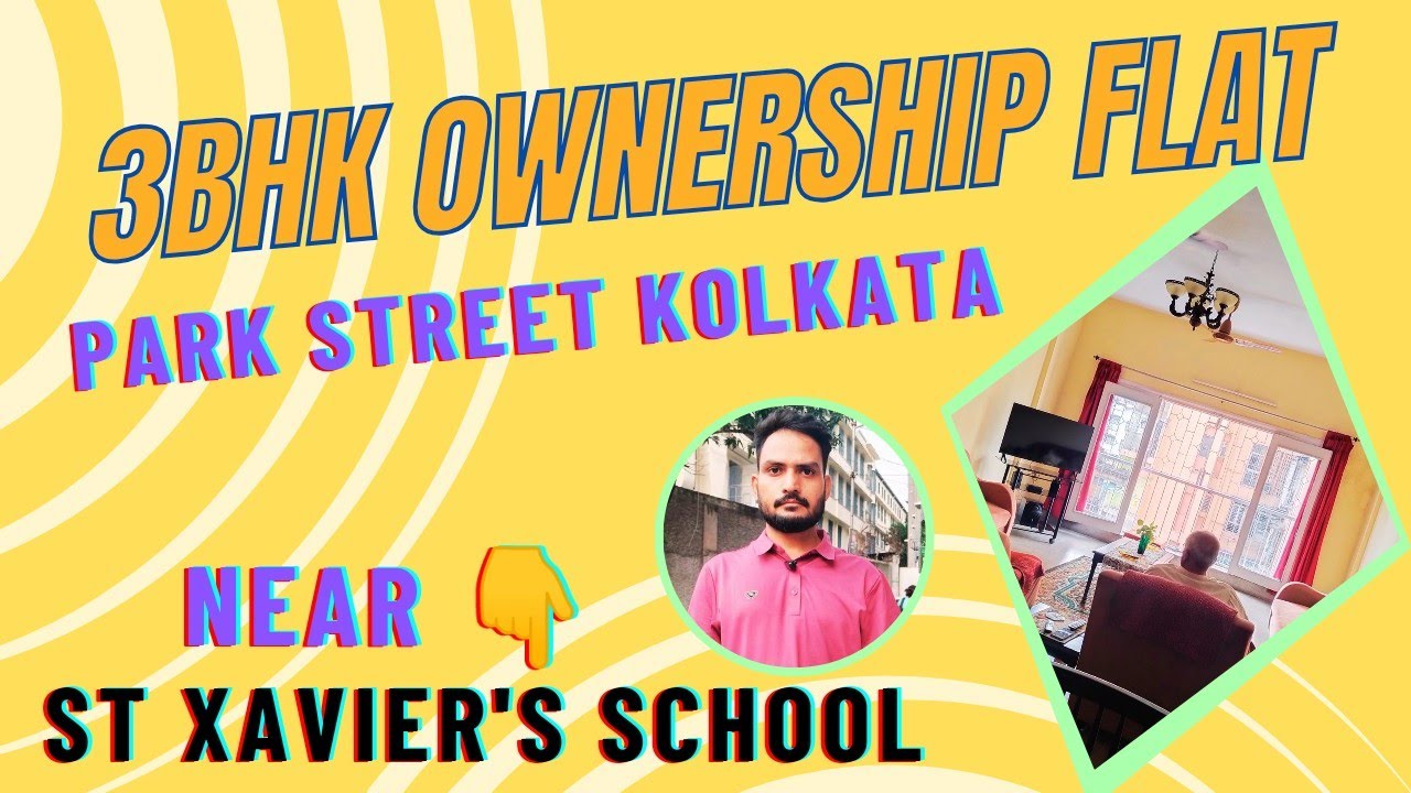 3BHK(1500 SQFT)OWNERSHIP FLAT TOUR/ PARK STREET/ WOOD STREET/ NEAR- ST XAVIER'S SCHOOL KOLKATA