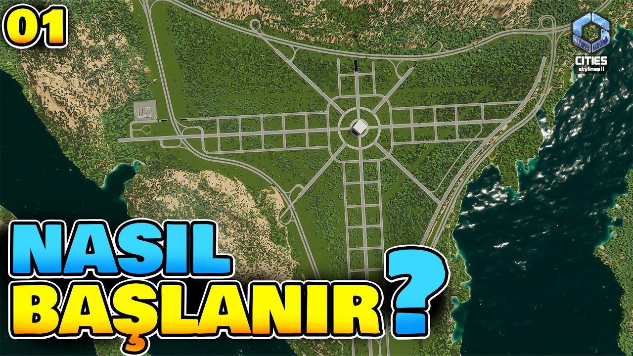 Ustalık Eseri! En İyi Şehir Başlangıcı Nasıl Planlanmalı? Cities Skylines 2 [01]