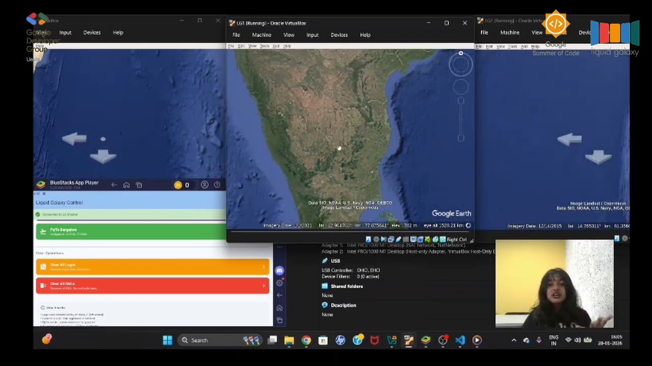 Creating a Flutter Dart application to drive the Liquid Galaxy -  Task 2 - 1/4 - GSoC 2026