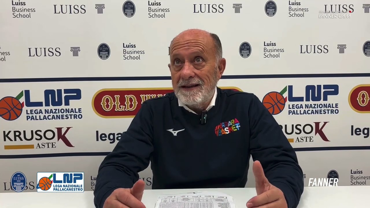 🎤 Luiss Roma 🆚 Adamant Ferrara | L'intervista a coach Sacco