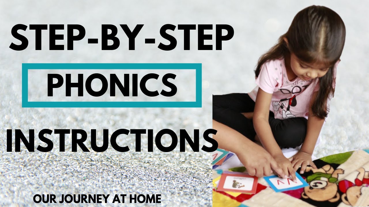 Phonics Step by Step Instructions for Parents, Teachers and Educators | Our Journey At Home
