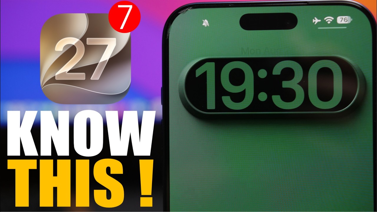 iOS 27 Beta 7 - Everything You Need to Know in Under 4 Minutes !