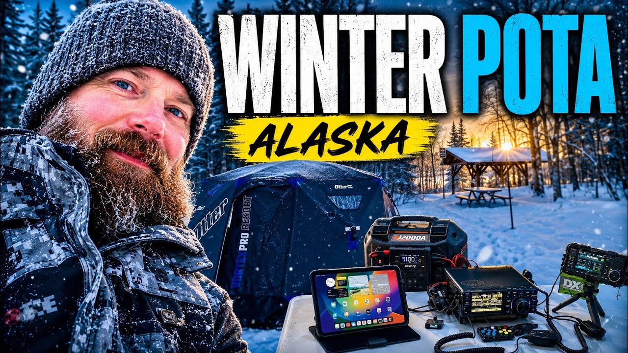 WINTER POTA: HAM RADIO ALASKA