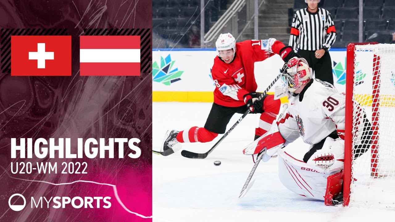 Schweiz vs. Österreich 3:2 – Highlights U20-WM | World Juniors 2022