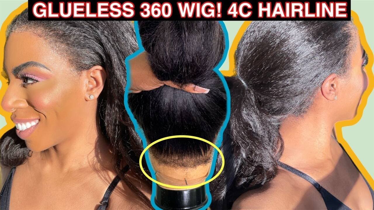 DITCH your OLD METHOD NEW, EASY WAY TO INSTALL A 360 WIG ON YOURSELF NEW GLUELESS INVISI-STRAP