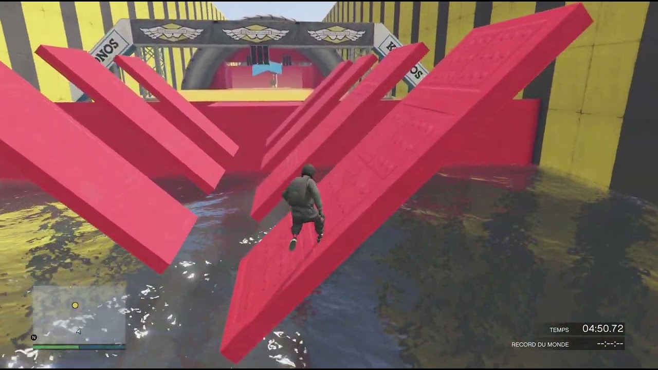 ninja warrior dans gta