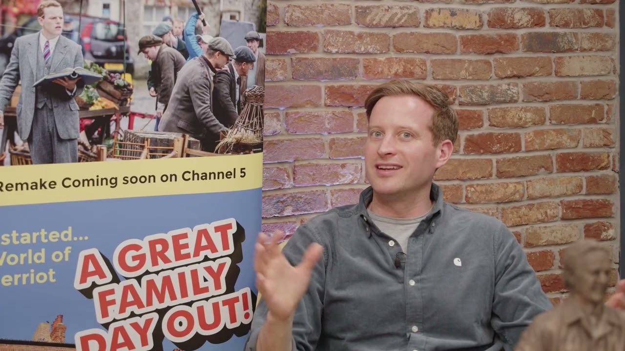 Nicholas Ralph meets Peter Wright! All Creatures Great and Small & The Yorkshire Vet Podcast
