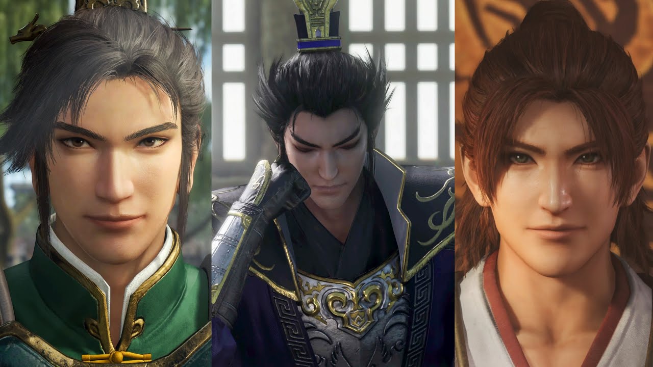 Dynasty Warriors Origins - All True Endings (Cao Cao, Liu Bei & Sun Jian)