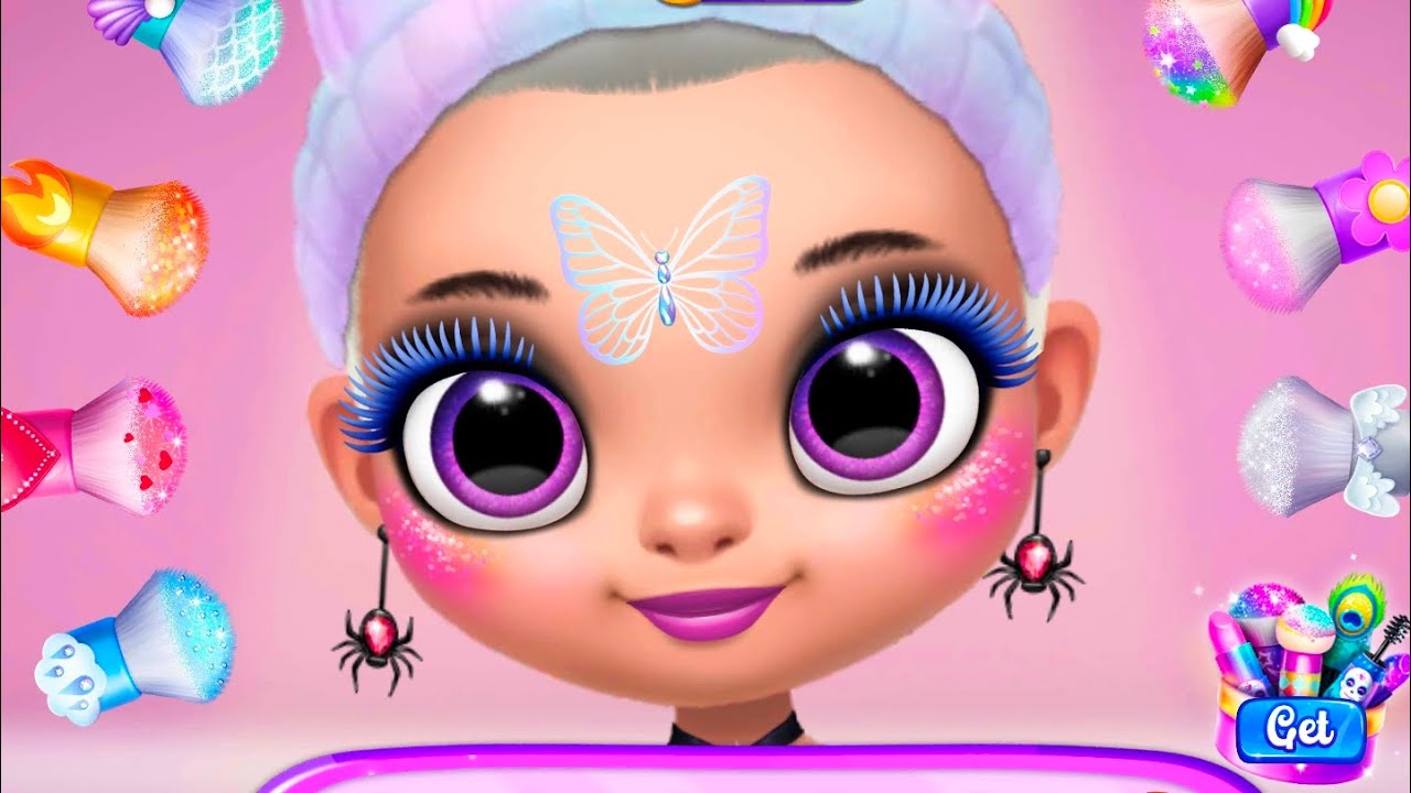 Princesses enchanted castle 🏰 dressing up 👗💝 makeup 💄🎶 singing playing with baby pl ⌚💓 and sub 💖