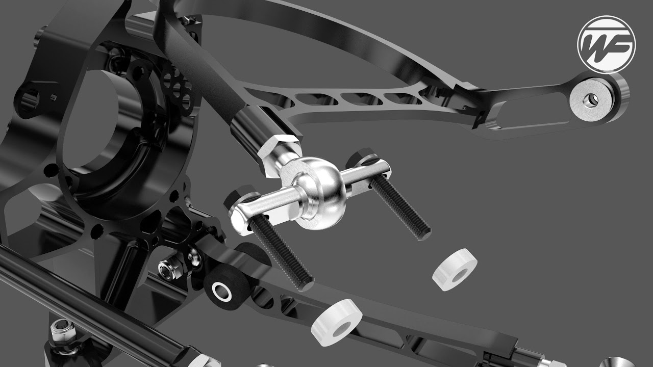 Wisefab Mitsubishi Evolution 4-9 Rear Track kit