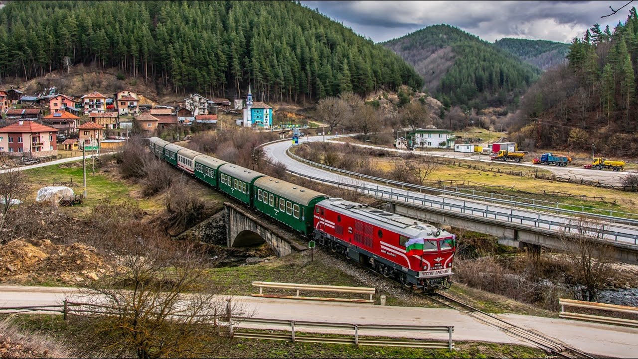 Special train for special day | Rhodope narrow gauge railway.