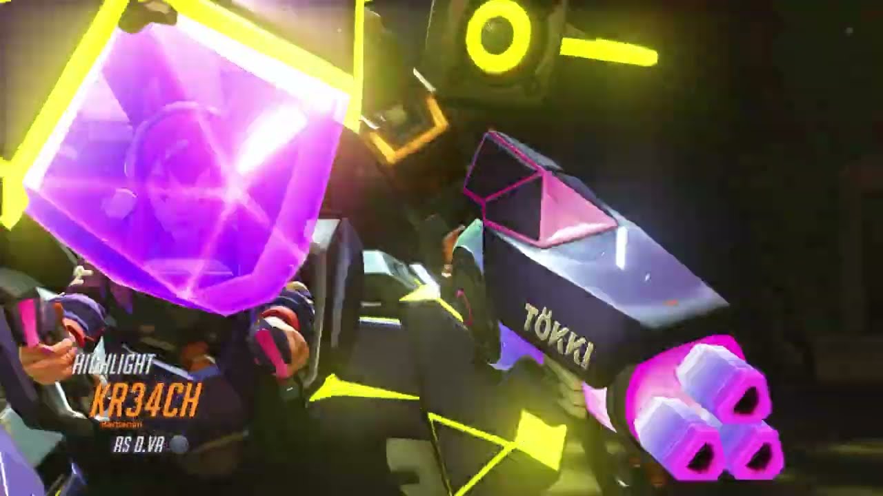 Get Dunked On!! #overwatch2 #gaming #funny #doublekill #divaoverwatch2 #tankmain