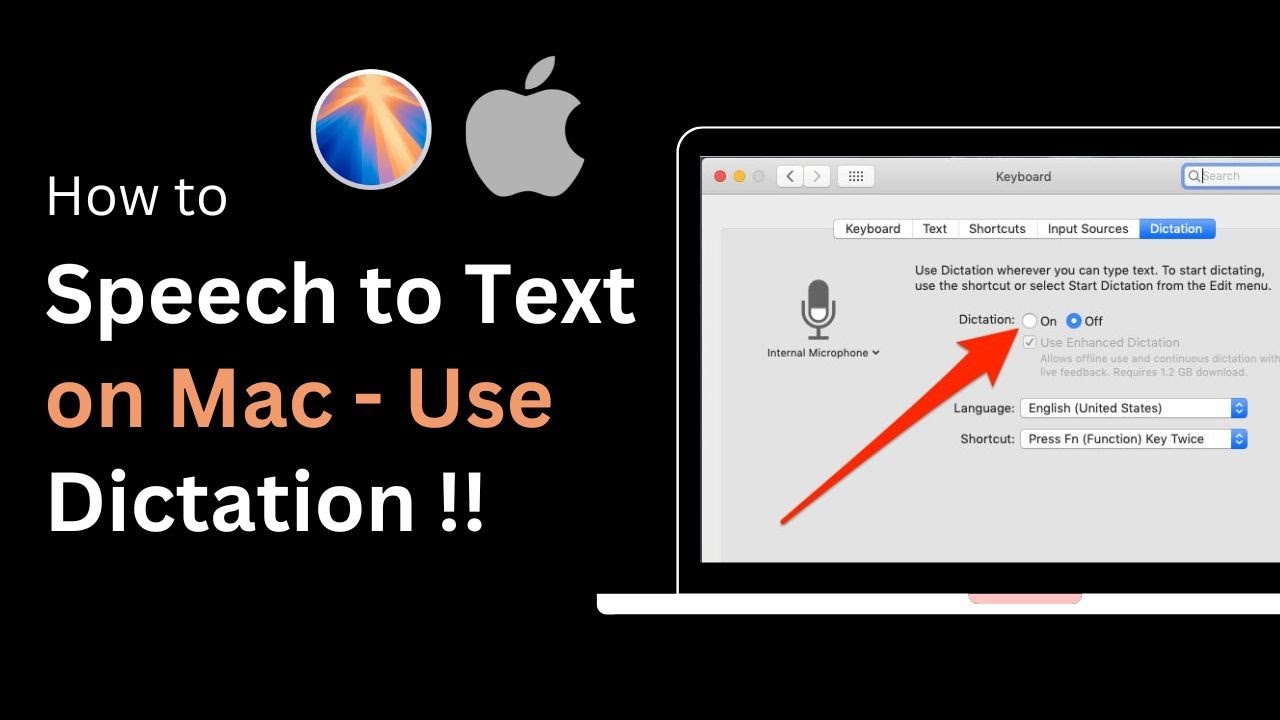 Speech to Text on Mac : Use Dictation on macOS !