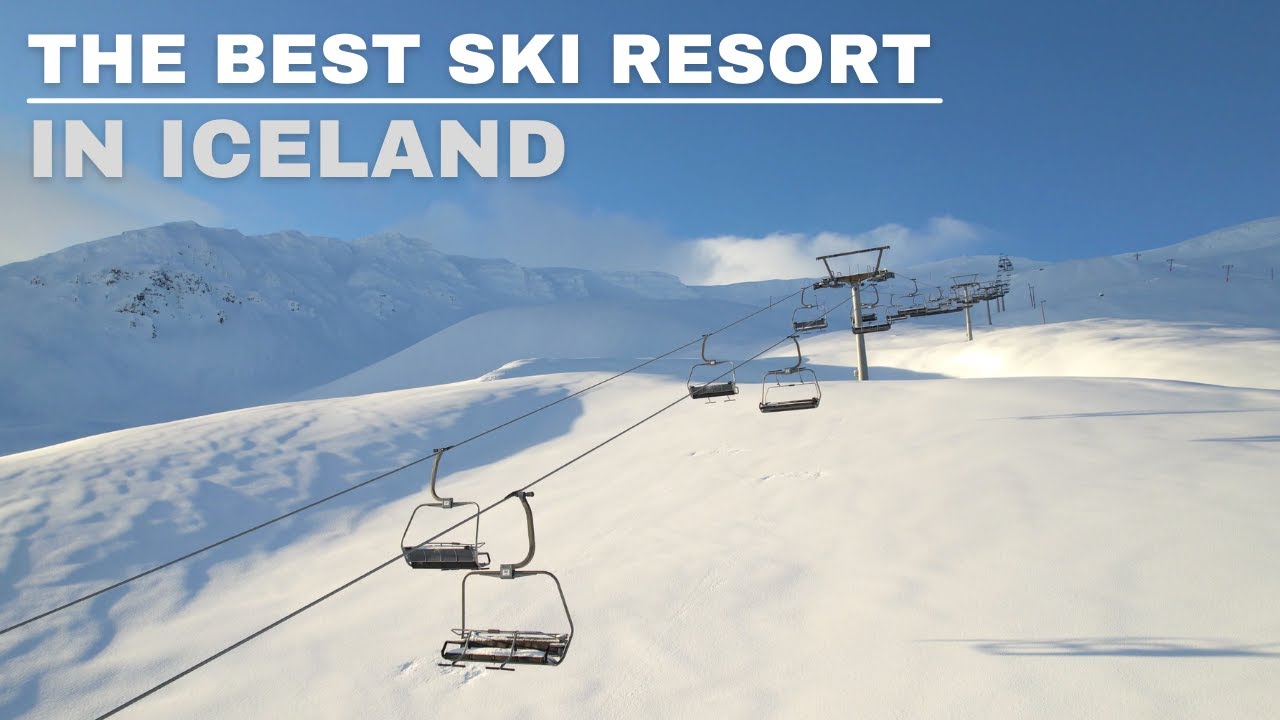 The Akureyri Ski Resort In The Mountain Hlíðarfjall in Iceland  - Iceland's Finest