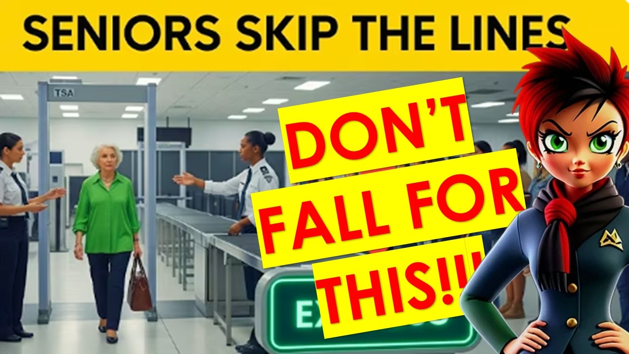 These AI Viral Senior Travel Tips Are Completely Wrong - Flight Attendant Reacts
