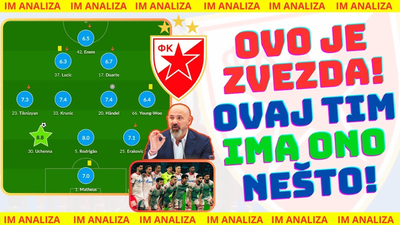 Koliko DALEKO može ova Zvezda?! Zapanjujuća statistika! #crvenazvezda #delije #redstar 