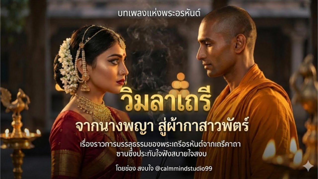 #บทเพลงแห่งพระอรหันต์ วิมลาเถรี จากนางพญา สู่ผ้ากาสาวพัตร์ เรื่องราวอันน่าประทับใจจากเถรีคาถา