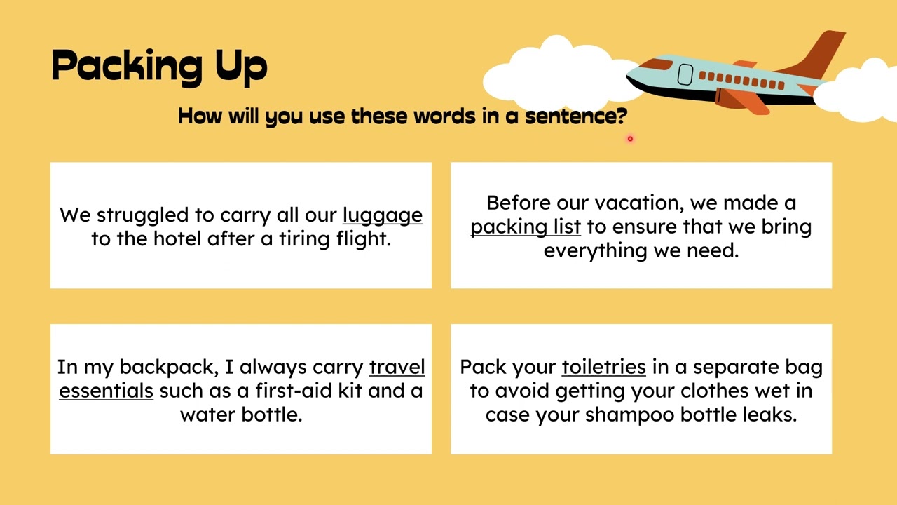 Travel Vocabulary Guide 🌍✈️/ English #LanguageJourney #englishlearning