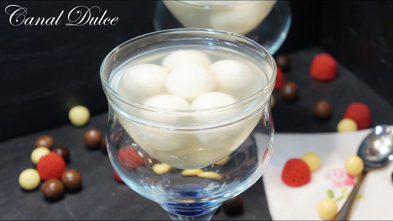 RASGULLA POSTRE FÁCIL , RÁPIDO Y ECONÓMICO