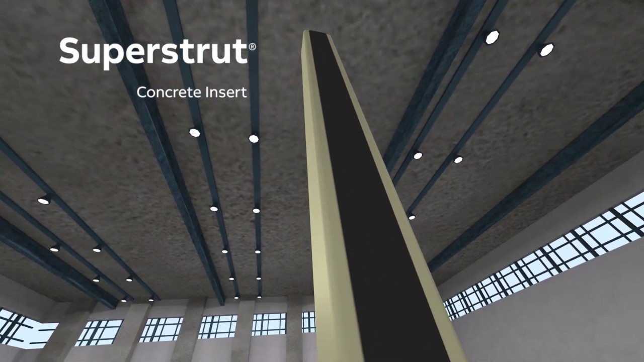 ABB Superstrut Concrete Insert